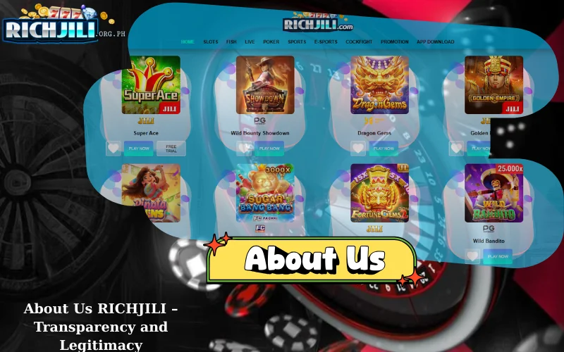 About Us RICHJILI – Transparency and Legitimacy