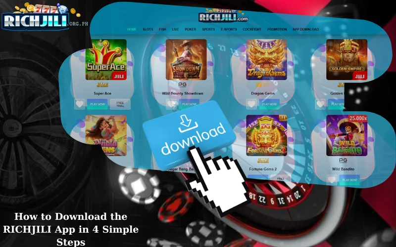 How to Download the RICHJILI App in 4 Simple Steps