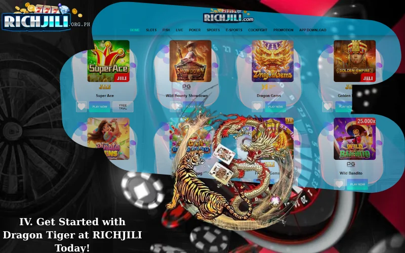 IV. Get Started with Dragon Tiger at RICHJILI Today!