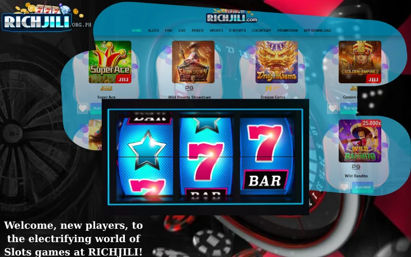 Welcome, new players, to the electrifying world of Slots games at RICHJILI!
