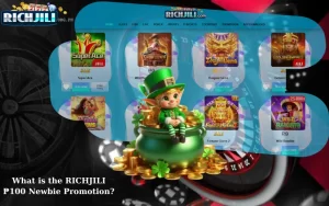 What is the RICHJILI ₱100 Newbie Promotion?